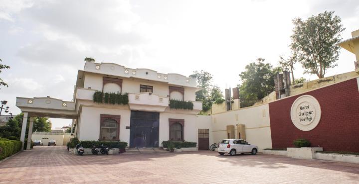 Hotel Jaipur Heritage Bagian luar foto